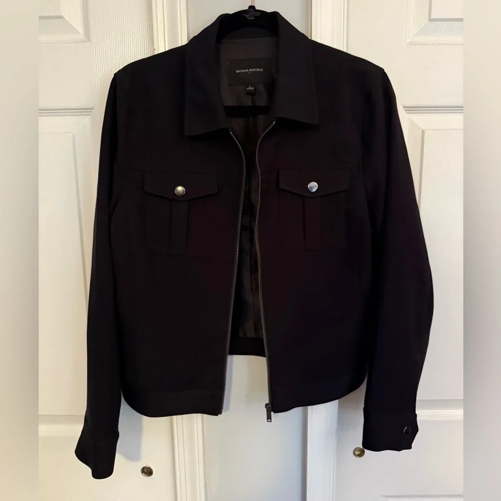 Banana Republic Dark Jacket - Picture 1 of 3